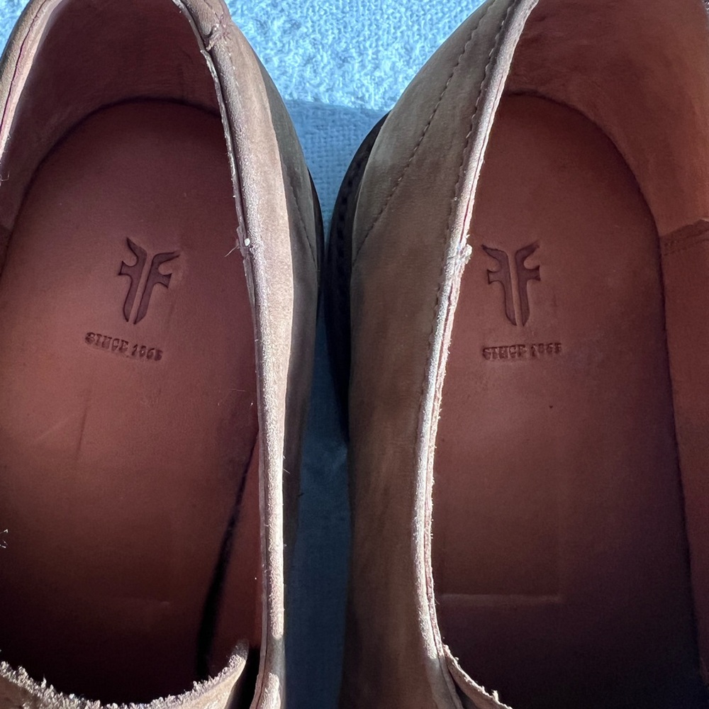 Men’s Frye Jones Double Monk Suede shoes -sz 11 Price Dropped - Picture 5 of 7